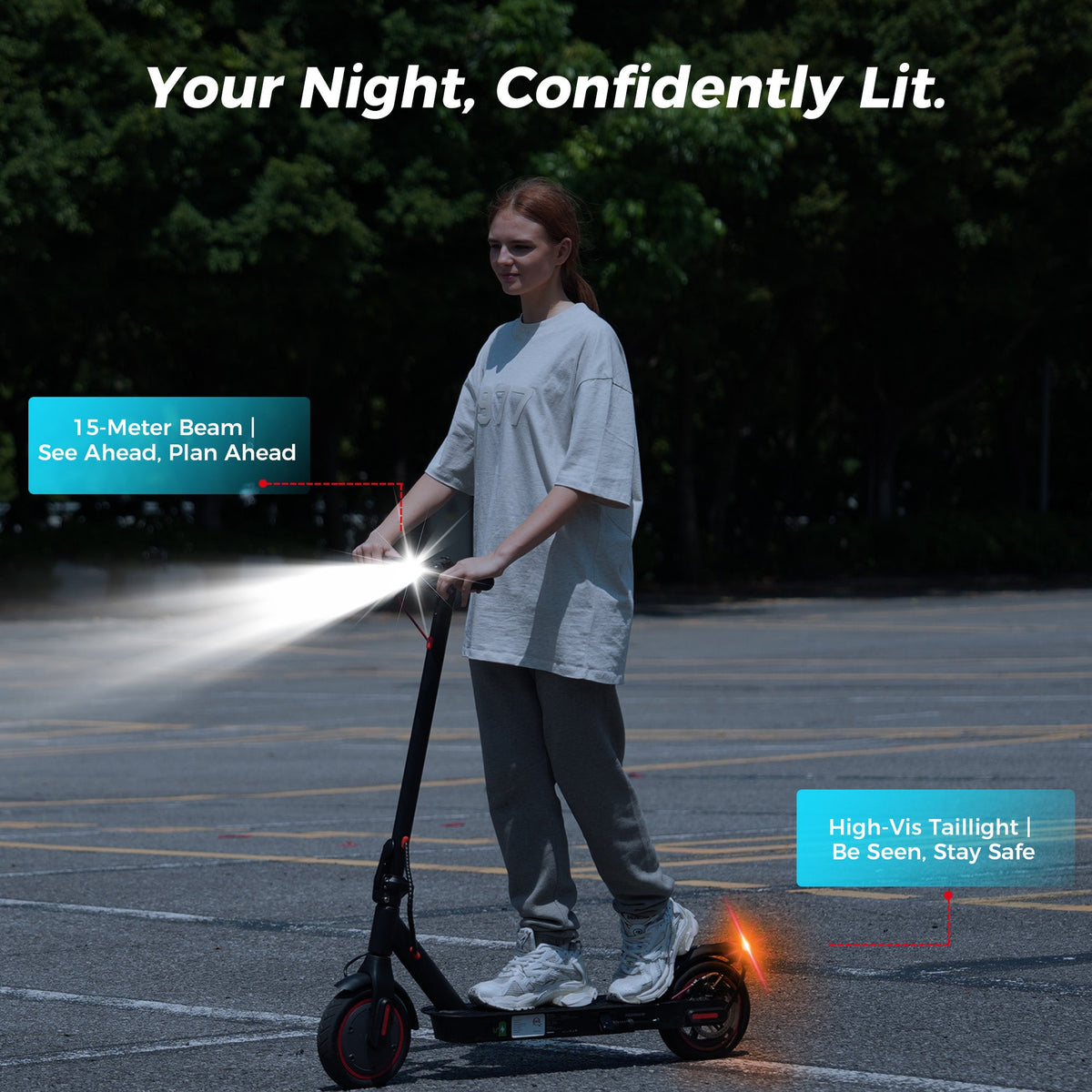 iScooter i9/i8 Electric Scooter – Foldable Commuter E-Scooter