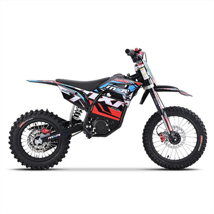 FunBikes MXR 2000W 60V Lithium Electric Dirt Bike 14/12 – Blue