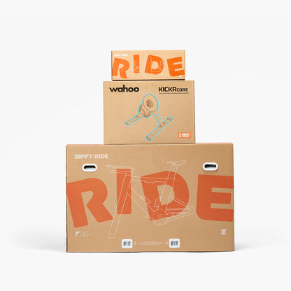 Zwift Ride V2 with Wahoo KICKR CORE 2 Smart Indoor Bike